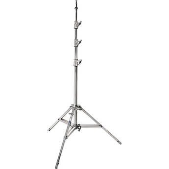 Avenger Baby Alu Stand 30 with Leveling Leg (Chrome-plated, 9.8')