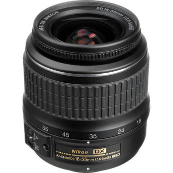 Nikon AF-S DX Zoom-NIKKOR 18-55mm f/3.5-5.6G ED II Lens