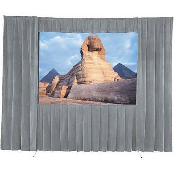 Da-Lite 88742GRP Drapery Kit for Fast-Fold Deluxe Projection Screen (9 x 9')