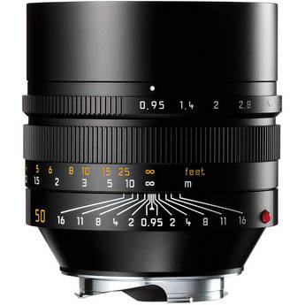 Leica Noctilux-M 50mm f/0.95 ASPH. Lens (Leica M, Black)