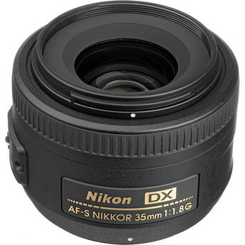 Nikon AF-S DX NIKKOR 35mm f/1.8G Lens (Refurbished by Nikon USA)