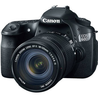 Canon EOS 60D DSLR Camera with 18-135mm Lens