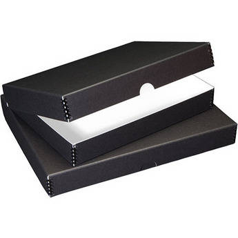 Lineco Folio Storage Box (12 x 9" Interior, Black)