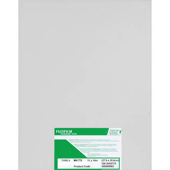FUJIFILM Fujicolor Crystal Archive Type II Paper (8 x 10", Matte, 100 Sheets)