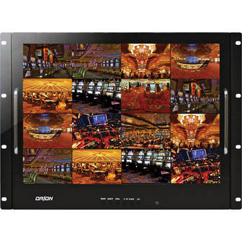 Orion Images Rackmount-Ready Series 19" Rack-Mountable LED CCTV Monitor