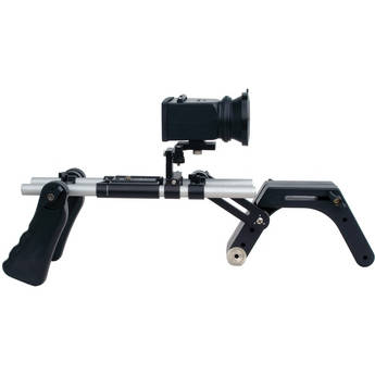 Cavision Shoulder Pad Package w/ Flat Camera Plate & Viewfinder for DSLR Cameras
