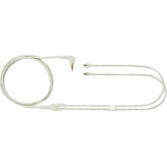 Shure EAC64CL Earphone Cable with Gold-Plated MMCX Connectors (Clear, 64")