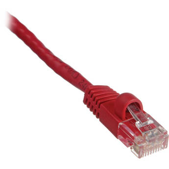 Comprehensive Cat 6 550 MHz Snagless Patch Cable (50', Red)
