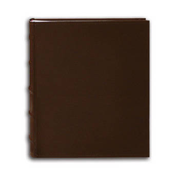 Pioneer Photo Albums CLB-257 Sewn Bonded Leather B-Directional 200 Pocket Album (Brown)
