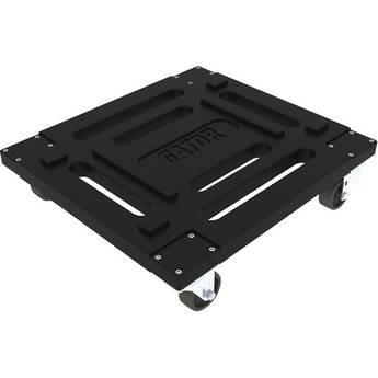 Gator Rotationally Molded Caster Kit (Set of Four, Black)