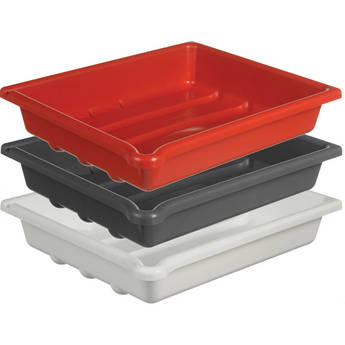 Paterson Plastic Developing Trays - 8x10"(Set of 3 One of Each Color)