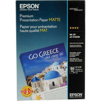 Epson Premium Presentation Paper Matte (13 x 19", 50 Sheets)