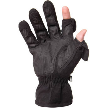 Freehands Women's Stretch Thinsulate Gloves (Medium, Black)