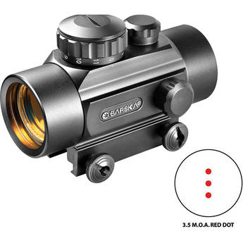 Barska 1x30mm Red Dot Reflex Sight (3-Dot Crossbow Reticle)