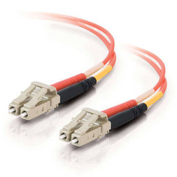 C2G 16.4' (5 m) LC/LC Duplex 50/125 Multimode Fiber Patch Cable (Orange)