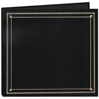 Pioneer Photo Albums Full Size Post Style Pocket Album (Black)