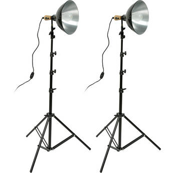 Impact Tungsten 12" Reflector Two-Floodlight Light Kit