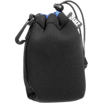 Zing Designs MPBK1 Medium Drawstring Pouch (Black/Blue)