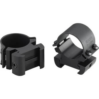 Weaver Sure Grip Windage Adjustable 1" High Riflescope Rings (Matte)