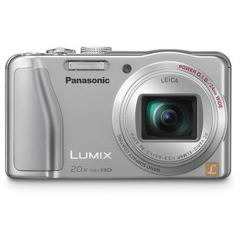 Panasonic Lumix DMC-ZS20 Digital Camera (Silver)