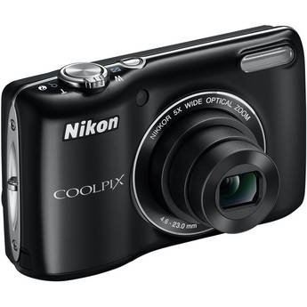 Nikon Coolpix L26 Digital Camera (Black)