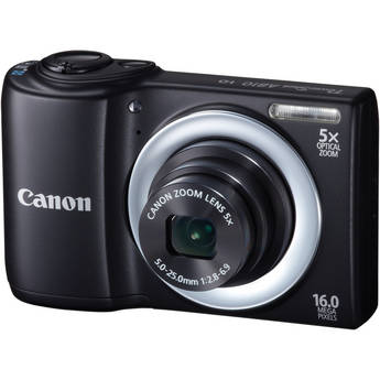 Canon PowerShot A810 Digital Camera (Black)