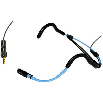 Voice Technologies VT720 Noise-Cancelling Waterproof Headset Microphone with 3.5mm Mini Jack (Black)