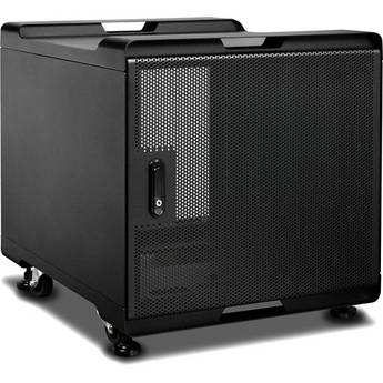 iStarUSA WS-1070B 10 RU Audio/Video Rackmount Cabinet (700mm Depth, Black)