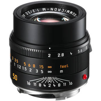 Leica APO-Summicron-M 50mm f/2 ASPH. Lens (Leica M, Black)