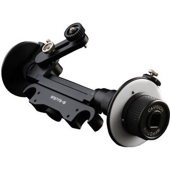 Cavision Mini Dual Wheel Follow Focus for 19mm Rods (with Canon Gear)