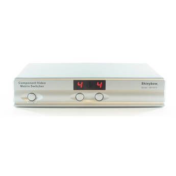 Shinybow SB-5470 4 x 2 HDTV Component Video & Audio Matrix Routing Switcher