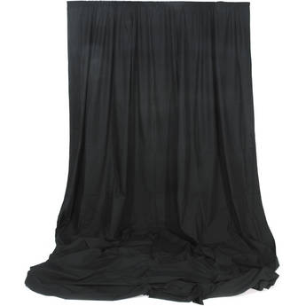 Impact Muslin Background (Black, 10 x 12')
