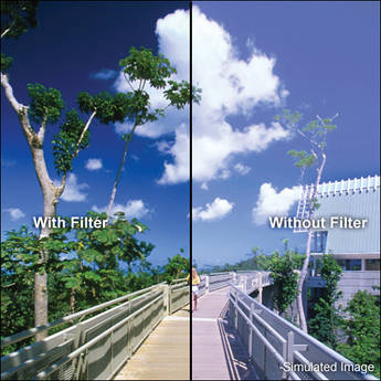 Tiffen 105mm Coarse Thread 85B Linear Polarizer Filter