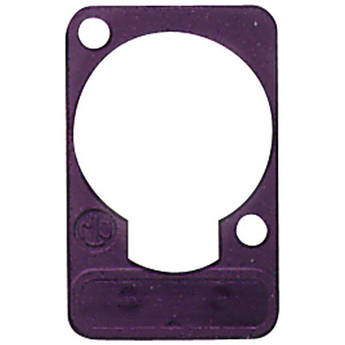 Neutrik DSS Lettering Plate (Violet)