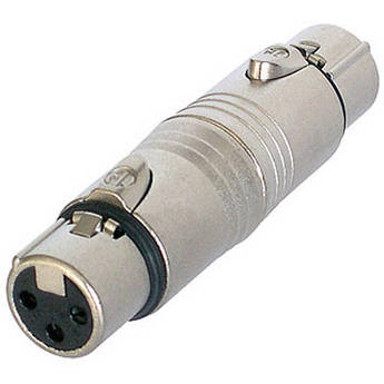 3-Pole XLR Female to 5-Pole XLR Female Gender Conversion Adapter