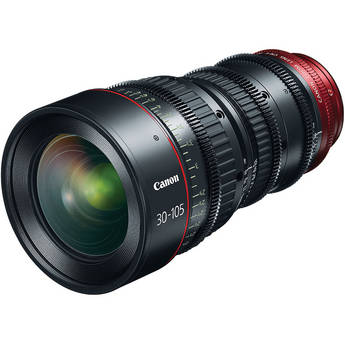 Canon CN-E 30-105mm T2.8 L S Telephoto Cinema Zoom Lens with EF Mount