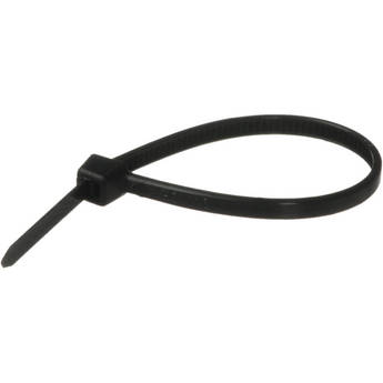 Pearstone 4" Plastic Cable Ties (Black, 10 Packs of 100)