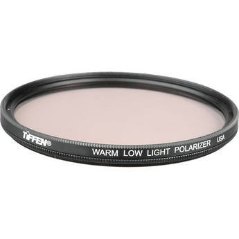 Tiffen 62mm Warm Low Light Linear Polarizer Filter