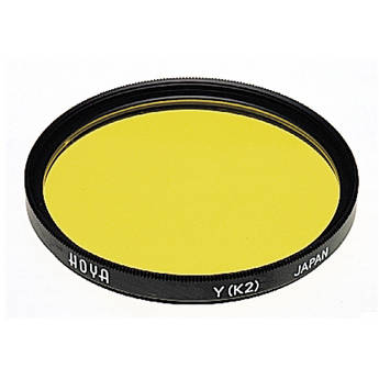 Hoya 52mm Yellow #K2 (HMC) Multi-Coated Glass Filter for Black & White Film
