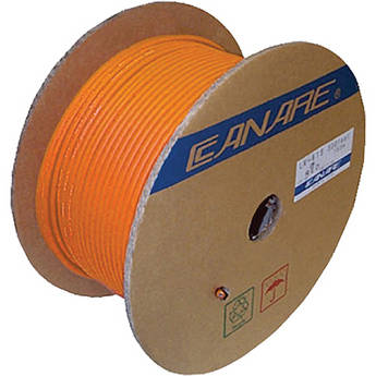 Canare L-4E6S Star Quad Microphone Cable (1000', Orange)