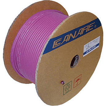 Canare L-4E6S Star Quad Microphone Cable (1000', Purple)