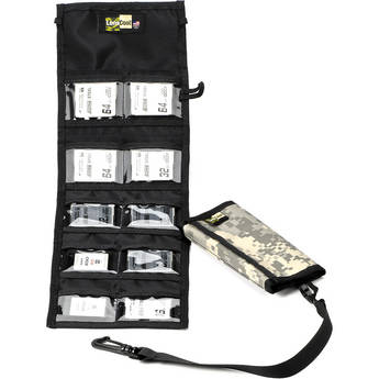 LensCoat Memory Card Wallet CF10 (Digital Camo)