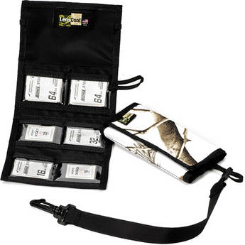 LensCoat Memory Card Wallet CF6 (Realtree AP Snow)