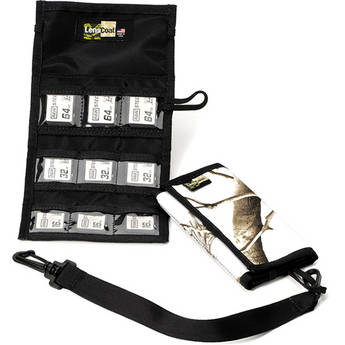 LensCoat Memory Card Wallet SD9 (Realtree AP Snow)