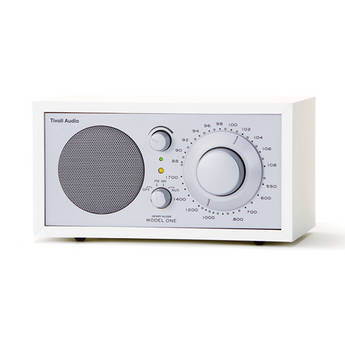 Tivoli Model One Bluetooth AM/FM Radio (White/Silver)