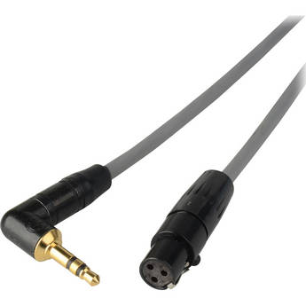 Laird Digital Cinema SD-AUD5-01 Right Angle 3.5mm Male to 3-Pin Female Mini XLR TA3F Cable