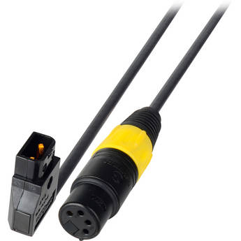 Laird Digital Cinema PowerTap Male to 4-Pin XLR Female Power Cable (5'/1.52 m)