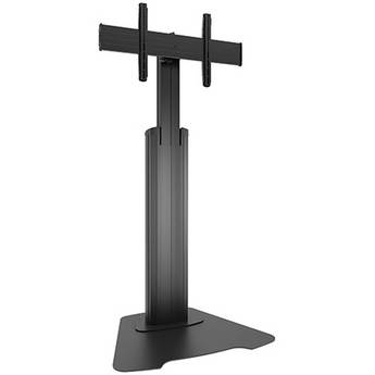 Chief Large FUSION Manual Height-Adjustable Floor Stand (Black)
