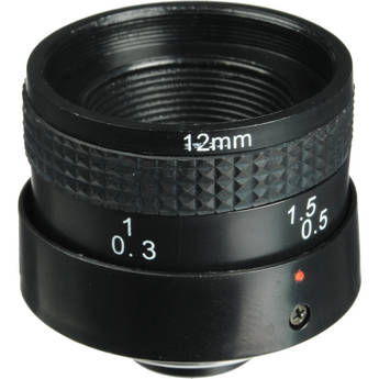 Marshall Electronics V-4512 12mm Fixed Focal Lens