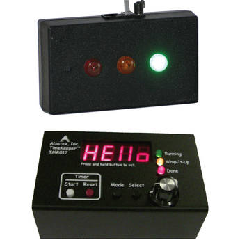 Alzatex ALZM01A Presentation TimeKeeper System with LED Display (Black)